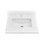24" Engineered Stone Bathroom Vanity Top With Rectangular Undermount Ceramic Sink