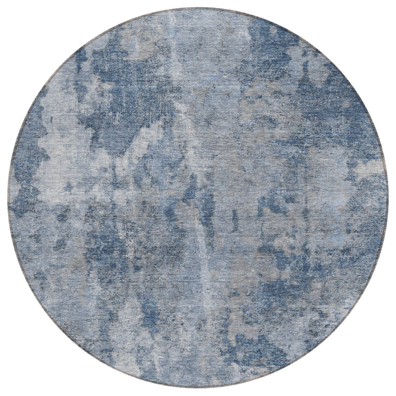 Tapis d'intérieur rond 8 po