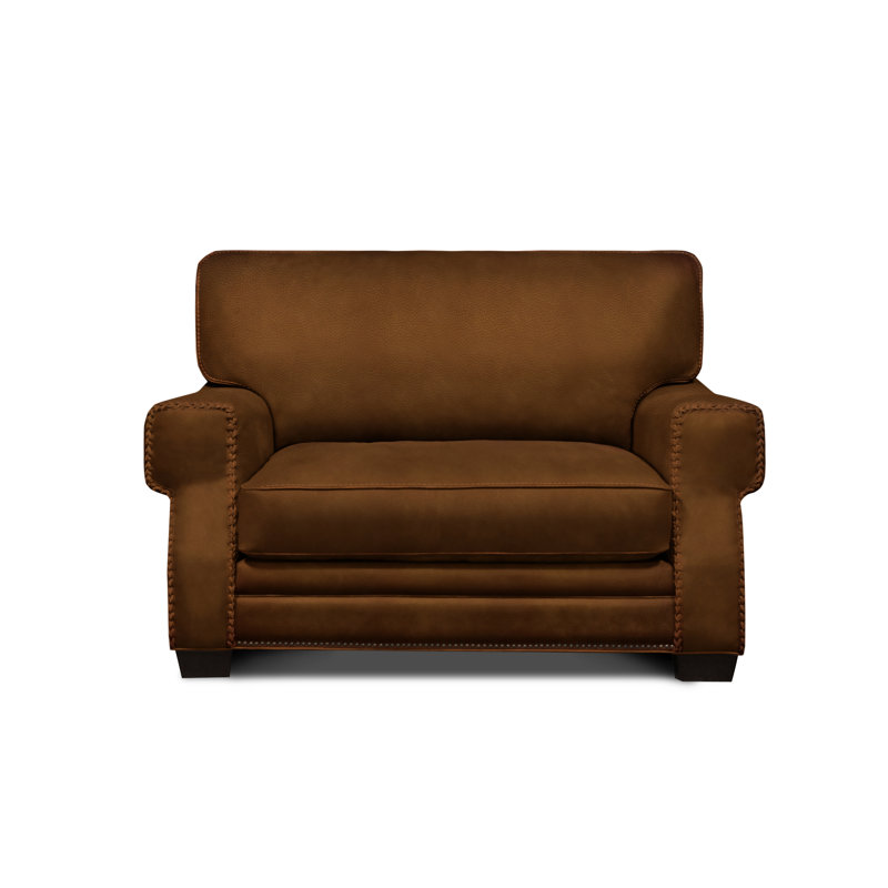 Stafford Leather Armchair, Saddle (Maestro Artisano), Espresso