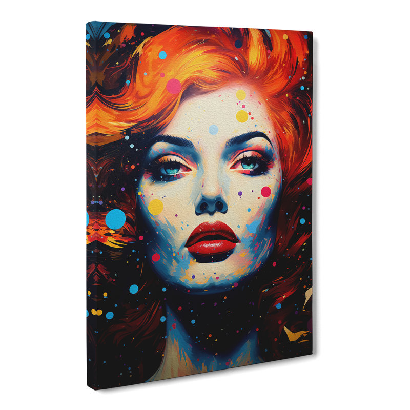 Galaxy Pop - Wrapped Canvas, 50cm H x 35cm W x 3cm D