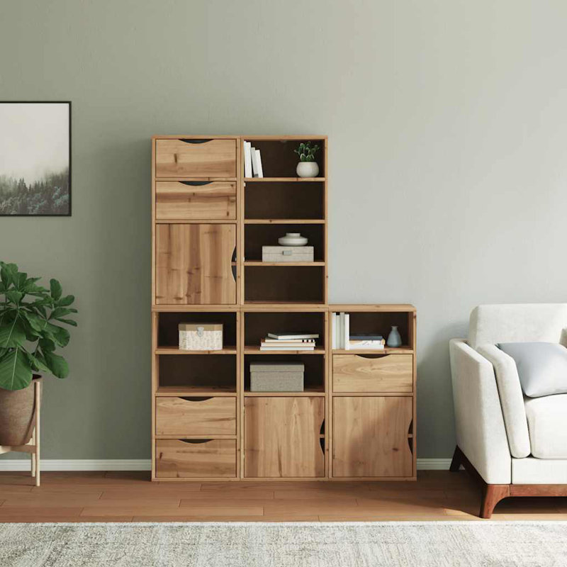 79cm H x 40cm W Bookcase, Natural