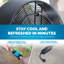 NewAir 54.33'' Oscillating Pedestal/Standing Fan Fan