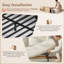Structure de lit tapissier Cloud, lit rembourré en tissu doux avec tête de lit à oreilles de 5 po d'épaisseur, lit plateforme pour chambre à coucher moderne, assemblage facile et sans sommier-131655833-131655835