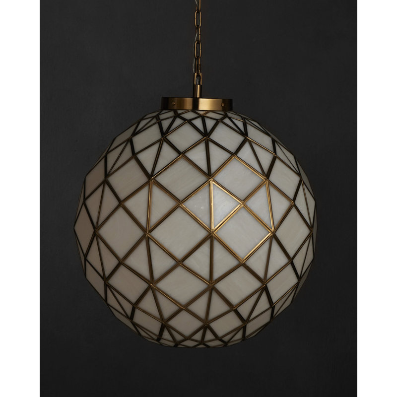 Polyhedron 1 - Light Pendant, 97.5" H x 20.5" W x 20.5" D