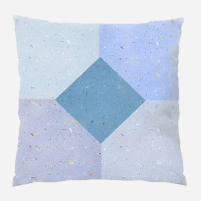 Coussin décoratif échantillonneur