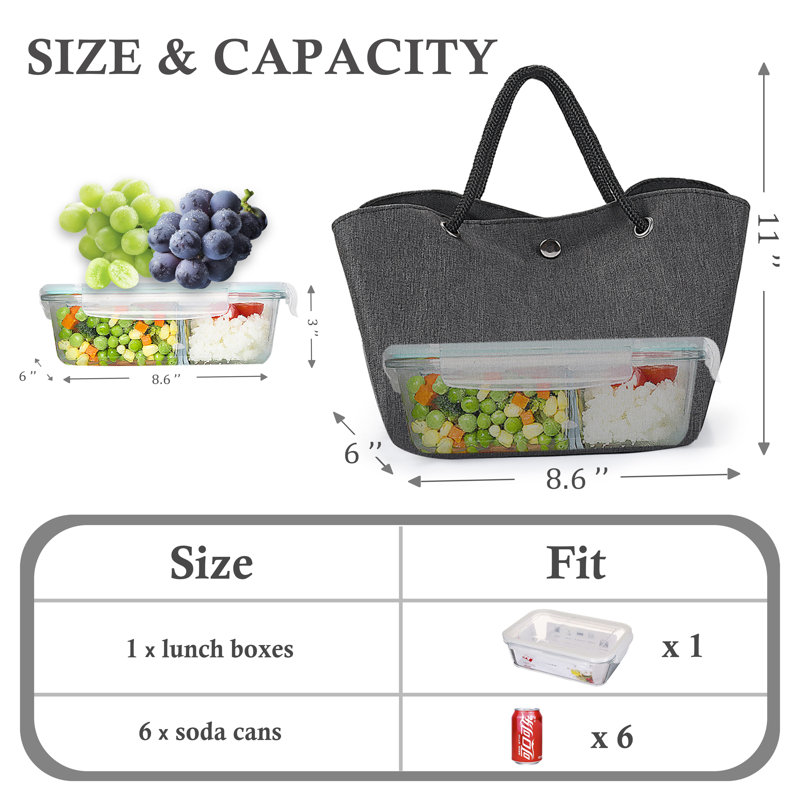 Tirrinia LB Polyester Picnic Tote Bag