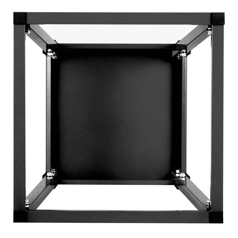 1 - Step Steel Step Stool, Black