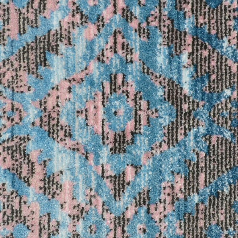 Crayton Machine Made Polyester Area Rugs - Rectangle, Brown Color, Oriental Design, Low Pile Machine Made Area Rugs for Living Room, Bed Room