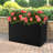 38X12x24” Steel Planter Box With Drainage Hole-842857550