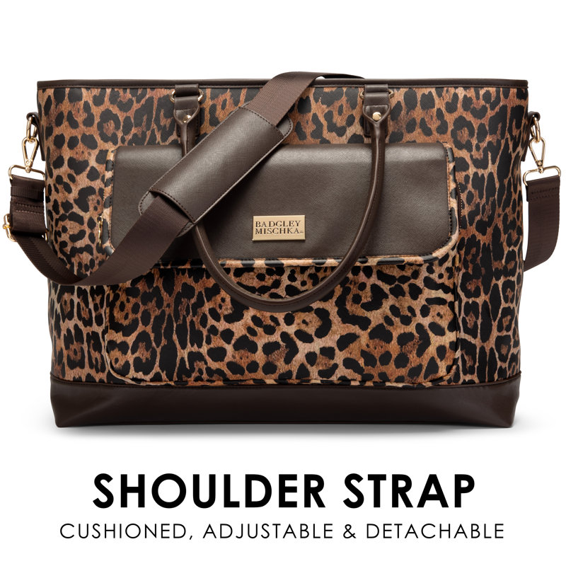 Sac de voyage BADGLEY MISCHKA Leopard Lux 30L