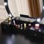 Ensemble coiffeuse avec tabouret et miroir Sikeston-2007122213