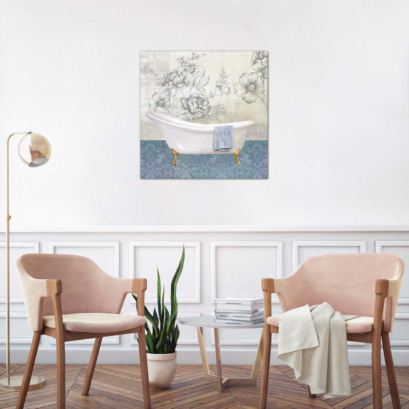 Garden Bath II by Drako Fontaine - Wrapped Canvas Print, 66.04 cm H x 66.04 cm W x 1.91 cm D