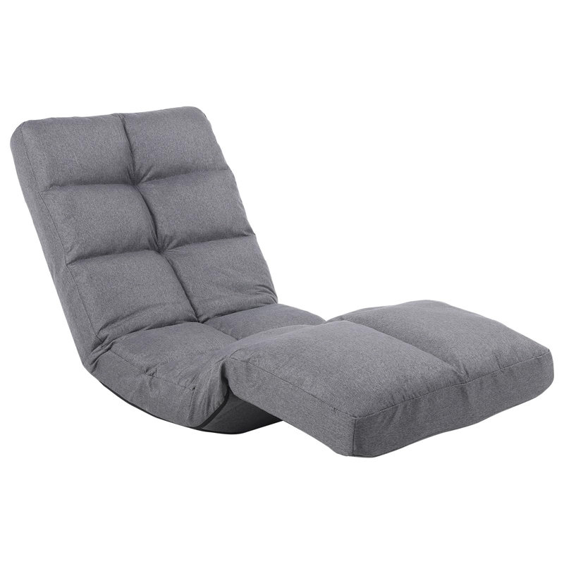 Fauteuil inclinable Cahir avec 14 chaises réglables, Gris