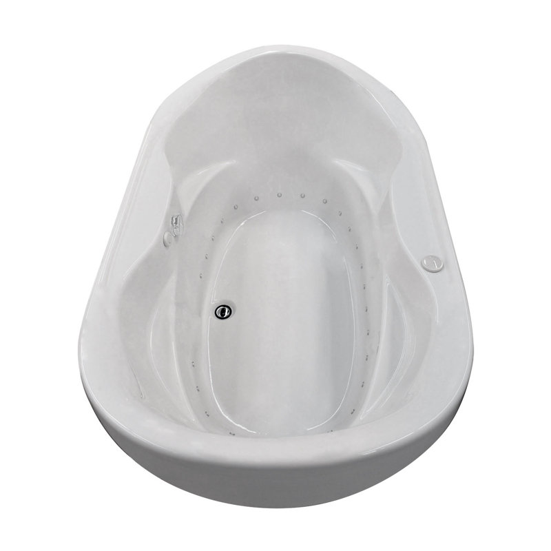 Antigua 70'' x 41'' Air Acrylic Bathtub