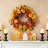 Faux Pumpkin & Gourds 24'' Wreath
