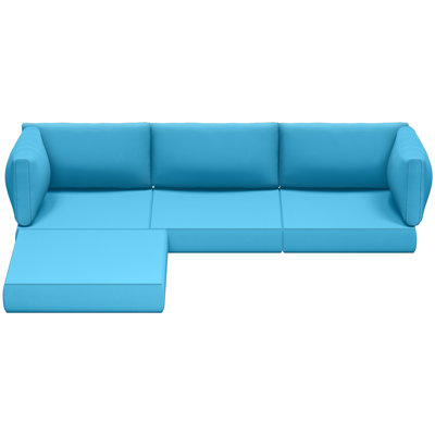 9 Piece 5 Inch Outdoor Cushions For Patio Furniture