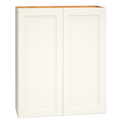 Armoire murale 2 portes entièrement assemblée Dwelling Livingston avec 2 tablettes réglables l 36 po x H 36 po x P 12 po