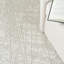 Home Texture Power Loom Polyester Abstract Area Rug in Gray/Ivory