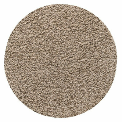 Round Aanuoluwa Solid Colour Shag 120cm X 120cm Indoor / Outdoor Area Rug