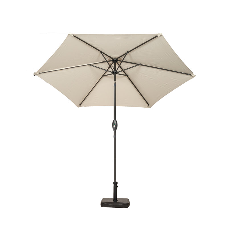 2.5m Traditional Parasol, Ivory