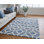 Caide Bohemian & Eclectic Diamond Polyester Area Rug