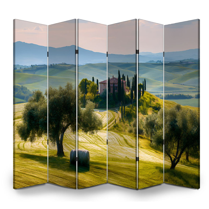 Cloison pliante 6 panneaux Royal Val d Orcia Tuscany Italie