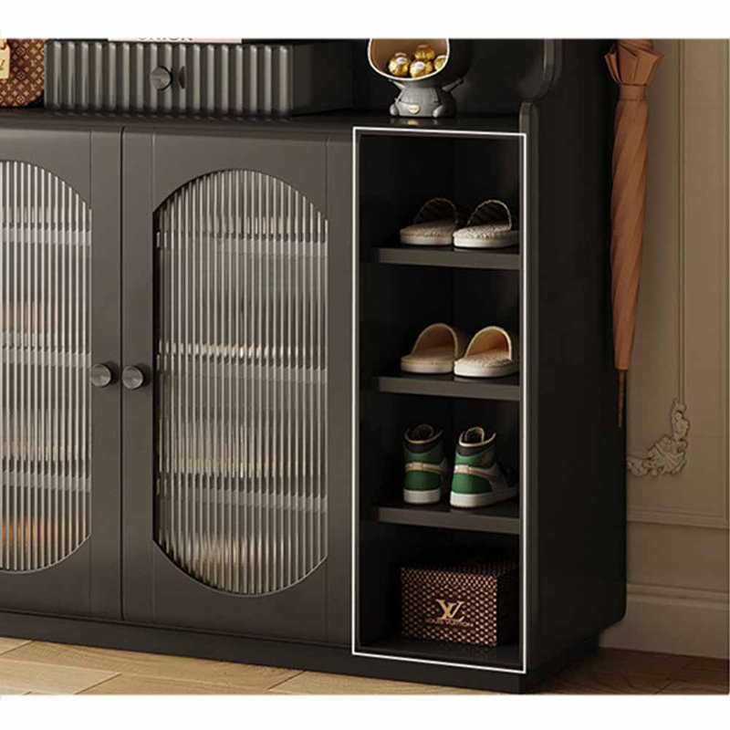 Armoire à chaussures de style français, Noir