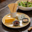 Ensemble de plateaux de service en bambou naturel Lexa, bambou naturel, 12 po x 2-115751214