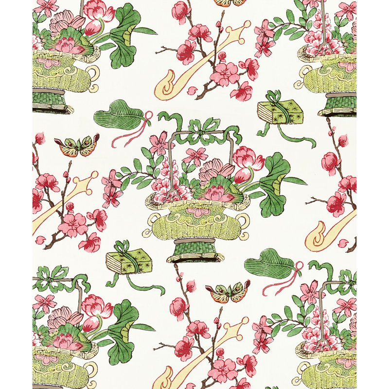 Merchante Shanghai Blossoms Fabric, Spring
