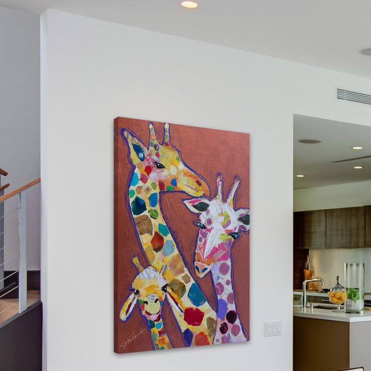 Elizabeth St. Hilaire - Wrapped Canvas Painting, 45cm H x 30cm W x 3.81cm D