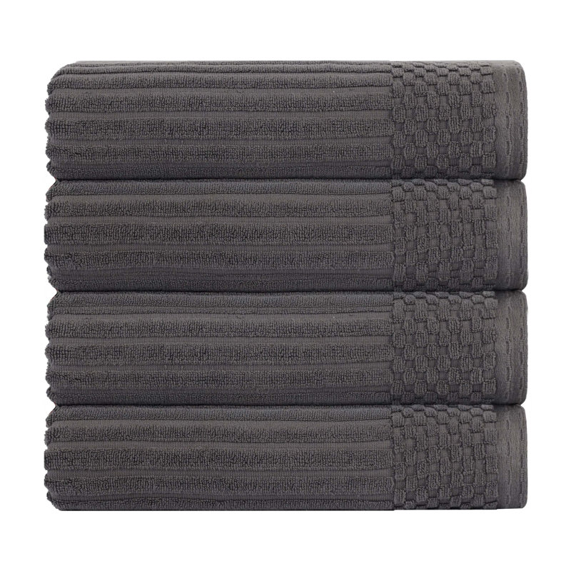 Ensemble de 4 boîtes d'invités de même taille Kaeleah, Gris foncé