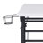 Techni Mobili Rolling Writing Desk With Height Adjustable Desktop And Moveable Shelf-179714960