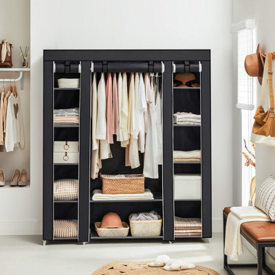 Everiz Metal Wardrobe