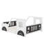 Lit plateforme double avec roulettes-1291551093