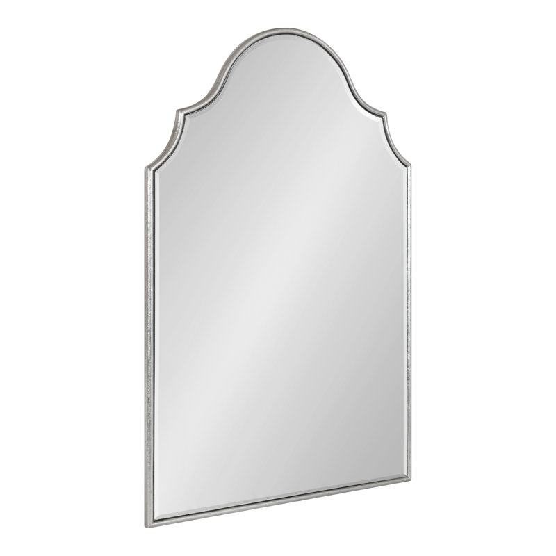 Aleeza Arch Mirror, 30" x 20", Silver
