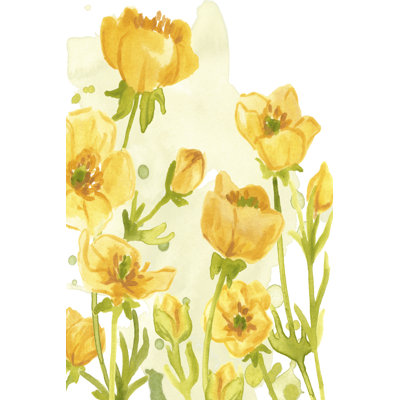 Sunshine Meadow II by June Erica Vess - Painting