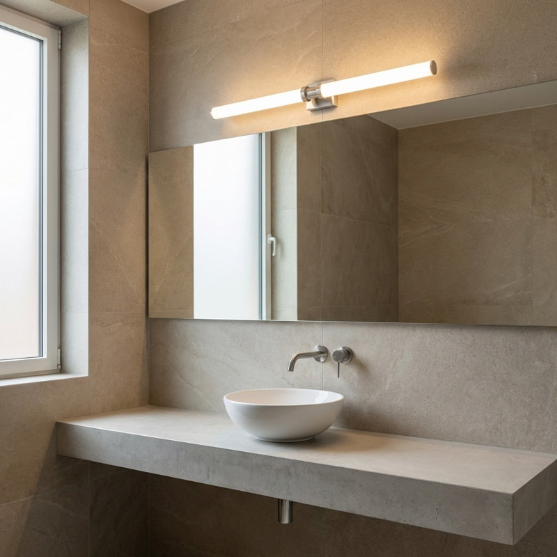 Kiel 48 Bath, Brushed Nickel