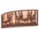 Rustic Lodge 4 - Light Flush Mounted Sconce