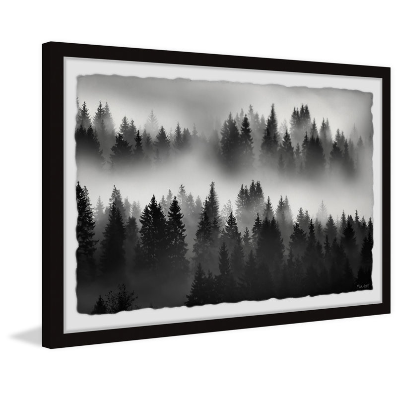 The Fog Always Lifts - Single Picture Frame Print, 41cm H x 61cm W x 3.81cm D