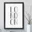 London - Picture Frame Typography-62802723-62802727