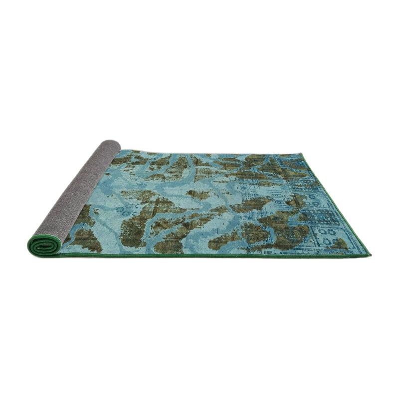 Abstract Indoor Rug, Round 6'