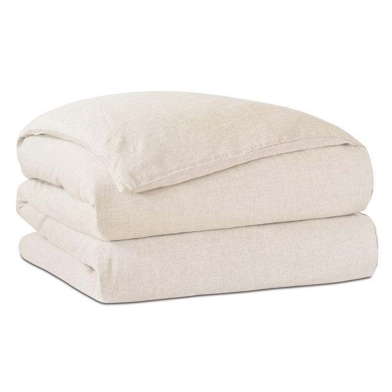 Copley Linen Duvet Cover, Super Queen Duvet Cover