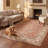 Brass Traditional Overdyed Solid Orange Ivory Gold Green Gray Machine Washable Non-Slip Low Pile Indoor Outdoor Pet Friendly Living Room Bedroom Dining Room Entryway Hallway Office Area Rug-331181436