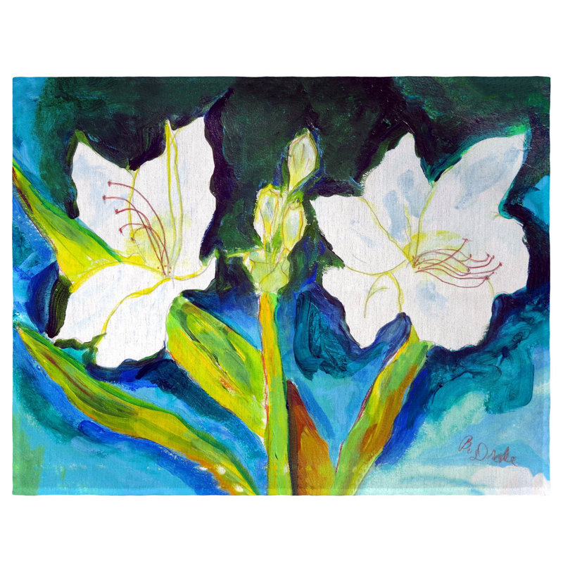 Napperon 18 "Elisabetta Lilies