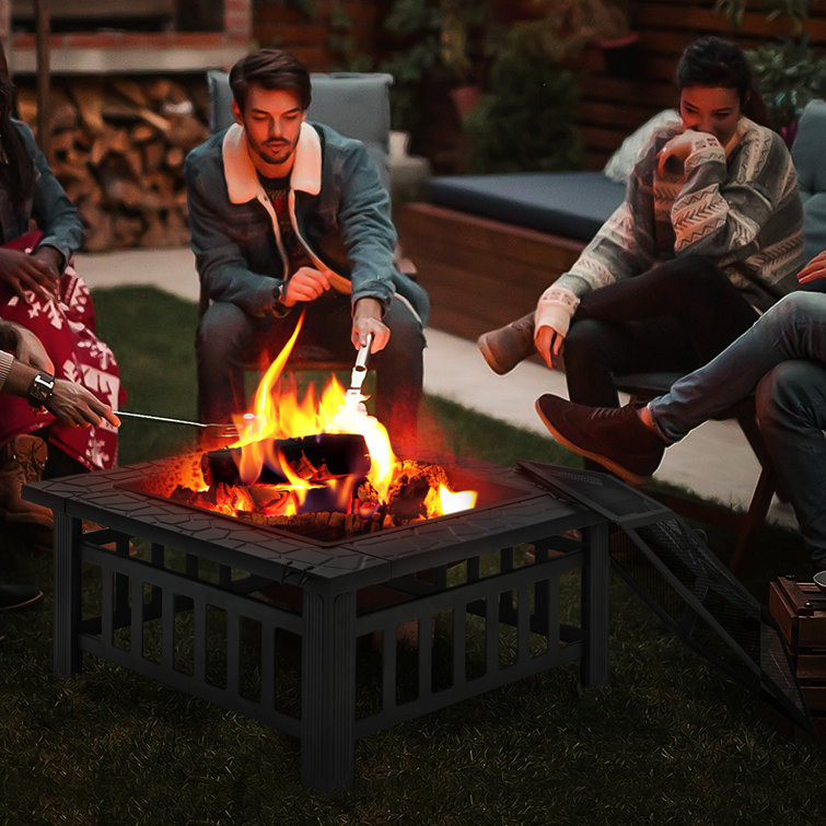 https://assets.wfcdn.com/im/36908682/resize-h755-w755%5Ecompr-r85/2331/233187924/32%22+Wood+Burning+Fire+Pit+Table%2C+Outdoor+Firepit+Log+Grate+Spark+Screen+And+Poker+For+Balcony.jpg