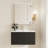 30 Inches Wall-Mounted Bathroom Vanity Set With Ceramic Basin-113023099