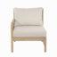 Ensemble de conversation d'extérieur en bois d'acacia avec table basse et coussins Casper-1319146465