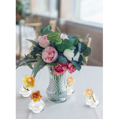 Tahir Glass Table Vase - Set of 4