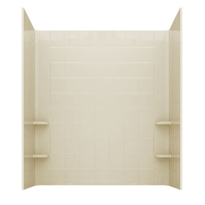 Beuna Vista 54" x 30" Walk in Soaking with Faucet and Integrated Seat