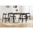 Modern Upholstered Dining Chairs With Backrest, With Solid Wood Frame, For Dining Room/Living Room-911444209